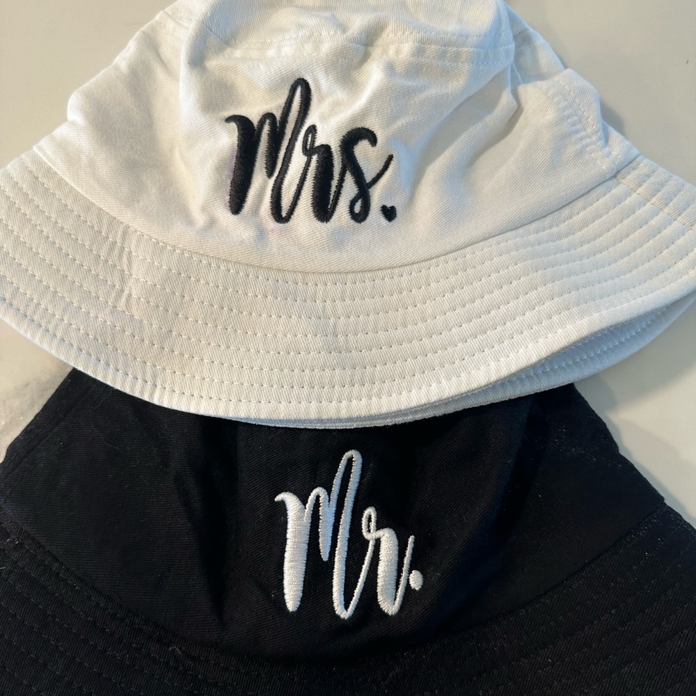 Bride and Groom Hats